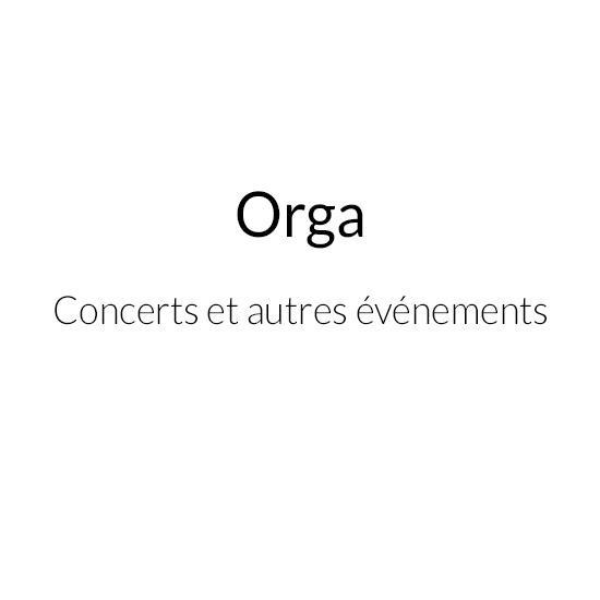Concerts et autres évènements